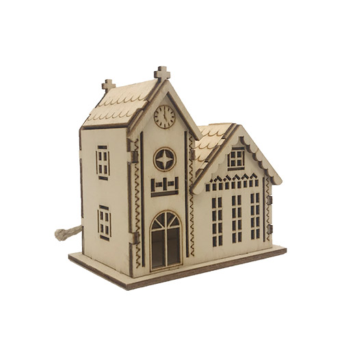 Small wooden house crafts